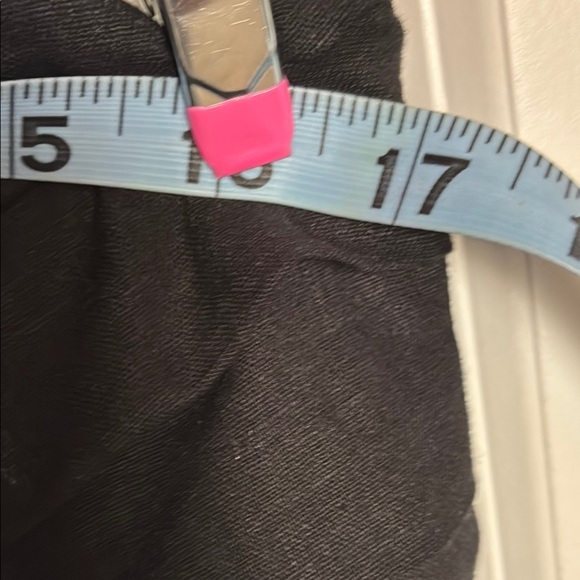 Express Black Ruched Mini Sundress Spaghetti Strap - Picture 6 of 6